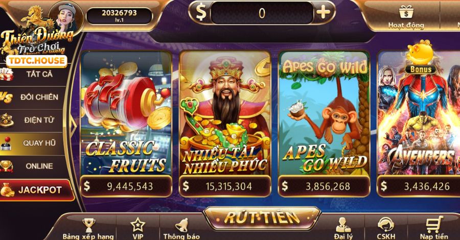 Slot Game & Nổ Hũ tại TOT88